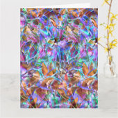 Große Grubenkarte Abstraktes Hartglas Karte (Gelbe Blume)