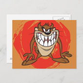 Große Grundierung TAZ™ Postkarte (Vorne/Hinten)