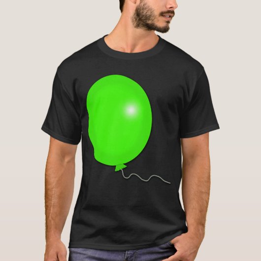Große grüne Ballon-T - Shirts, Hoodies, Tassen T-Shirt (Vorderseite)