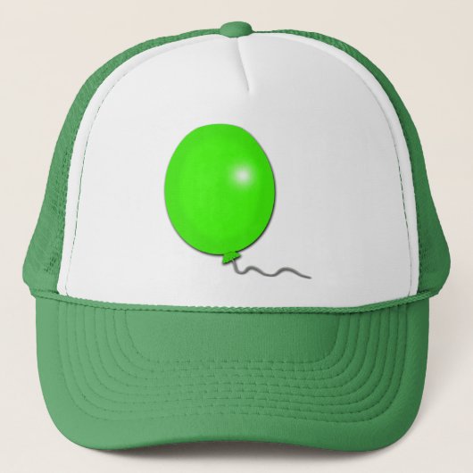 Große grüne Ballon-T - Shirts, Hoodies, Tassen Truckerkappe (Vorderseite)