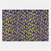 Große grüne Farbe Geschenkpapier Set (Vorderseite 3)