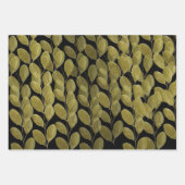 Große grüne Farbe Geschenkpapier Set (Vorderseite 2)