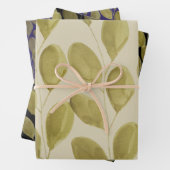 Große grüne Farbe Geschenkpapier Set (Beispiel)