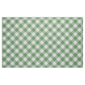 Große grüne Gingham-Karo Muster Geometrie Stoff (Fat Quarter (45,7 x 55,9 cm))