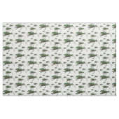 Große grüne Heuschrecken-Vintager Stich Stoff (Yard (91,4 cm))