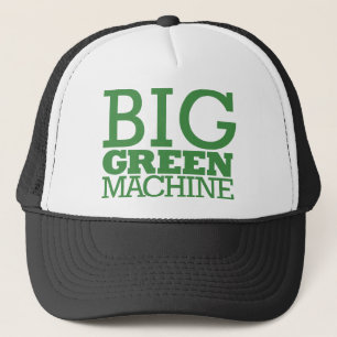Große grüne Maschine - Grün Truckerkappe