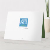 GROSSE Gruß-Karte des Peekaboo-Frosch-| Karte (Rückseite)