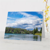 Große Gruß-Karte Karte (Gelbe Blume)