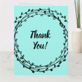 Große Grußkarte für den schönsten Nachbarn der Wel Karte (Rückseite)