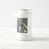 Große Gunns Gorilla-Tasse Bierglas (Vorderseite Links)