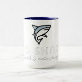 große Haifischfisch-Tasse Tasse (Zentrum)