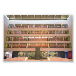 Große Halle, Lyndon B. Johnson Bibliothek und Muse Fotodruck