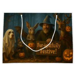 Große Halloween-Geschenktasche (Horizontales Layou Geschenktüte