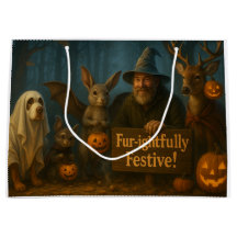 Große Halloween-Geschenktasche (Horizontales Layou