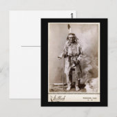 Große Hand 1880 Postkarte (Vorne/Hinten)