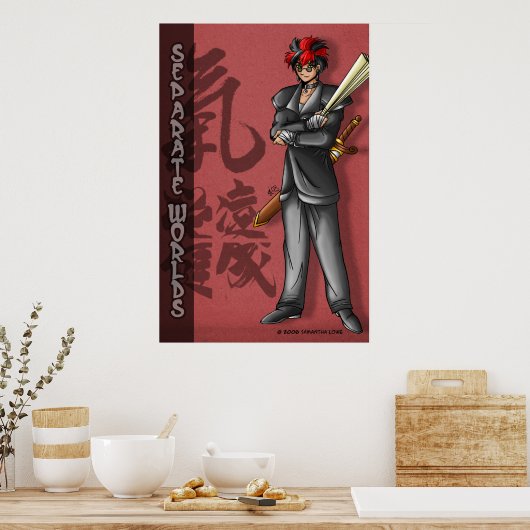 Große Hawk Poster (Küche)