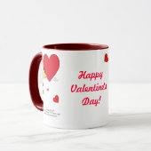 GROSSE HEARTED CATvalentine-Tasse Tasse (Vorderseite Links)