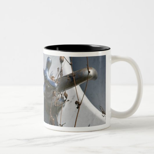 Große Heißwasser-Tasse Zweifarbige Tasse (Rechts)