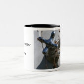 Große Heißwasser-Tasse Zweifarbige Tasse (Mittel)