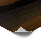 Große Helden bei Sonnenuntergang Poster (Ecke)
