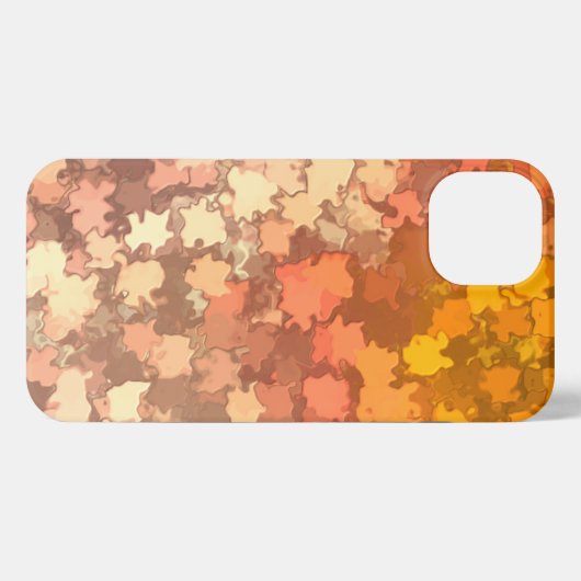 Große Herbstleaves iPhone Case Hülle (Rückseite (Horizontal))