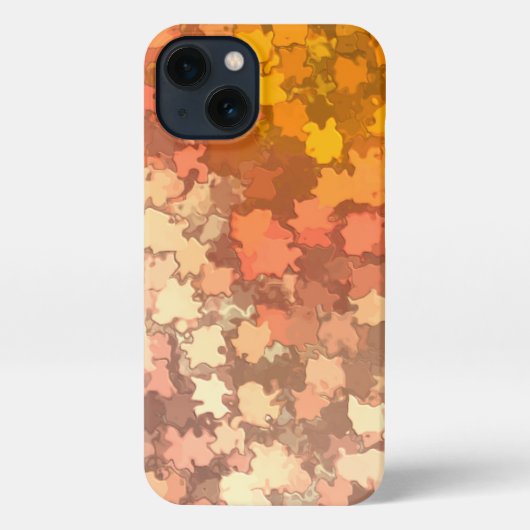 Große Herbstleaves iPhone Case iPhone Hülle (Rückseite)