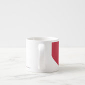 Große Herzespresso-Tasse Espressotasse (Rückseite)