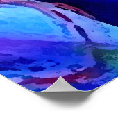 Große Herzgröße Poster (Ecke)