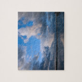 Große Himmel-Wales-Laubsäge Puzzle (Vertikal)