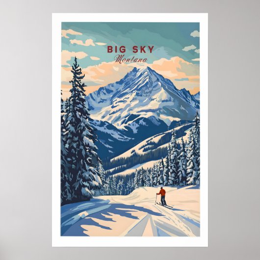 Große Himmelswandkunst 1 Poster (Vorne)