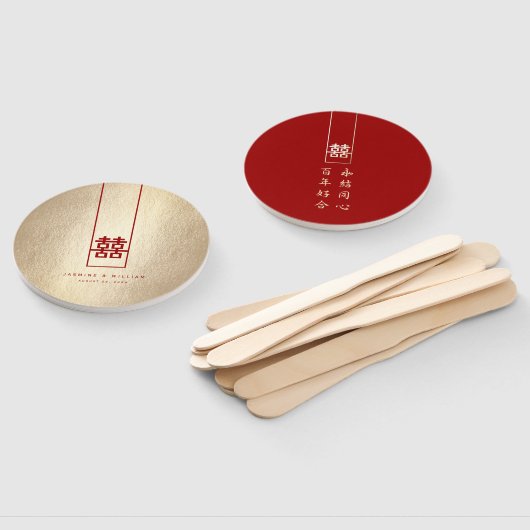 Große Hochzeit in Rectangle Fächer (Non-assembled)