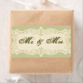 Große Hochzeitseinladungen für Rücksendeadressen-A (Insitu)