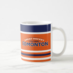 Große Hockey-Edmonton-Tasse Kaffeetasse
