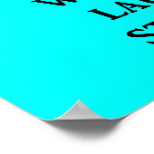 Große Hoffnung 001wht Poster (Ecke)