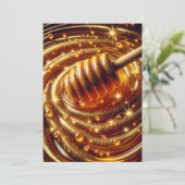 Große Honigwirbel | Psalm 19:9-11 KJV Card Ankündigung (Stehend Vorderseite)