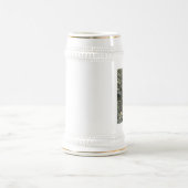 Große Horn-Eule Stein Bierglas (Mittel)