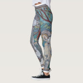 Große Horn-Schaf-Leggings Leggings (Links)