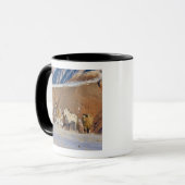 Große Hornberge, Pferde laufen Tasse (Vorderseite Links)