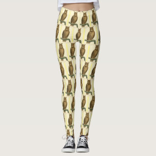 Große Horned OwlThunder_Cove Leggings