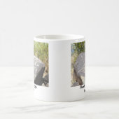 Große Hornschafpetroglyphe Kaffeetasse (Mittel)