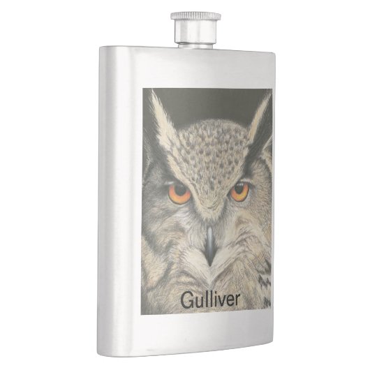 Große Hornschale Flachmann (Rechts)