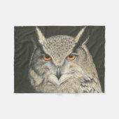 Große Hornschale Fleecedecke (Vorderseite (Horizontal))