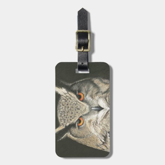 Große Hornschale Gepäckanhänger (Vorderseite vertikal)