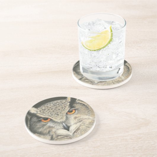 Große Hornschale Getränkeuntersetzer (Seite)