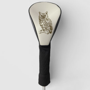 Große Hornschale Golf Headcover