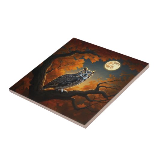 Große Hornschale im Herbst Fliese (Seite)