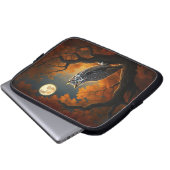 Große Hornschale im Herbst Laptopschutzhülle (Vorne Knopf)