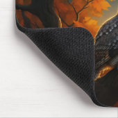 Große Hornschale im Herbst Mousepad (Ecke)