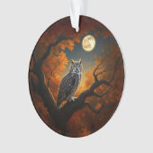 Große Hornschale im Herbst Ornament (Vorderseite)