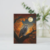 Große Hornschale im Herbst Postkarte (Stehend Vorderseite)